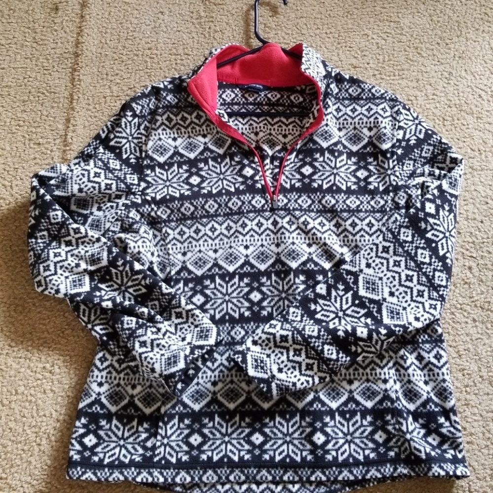 Lands' End fleece